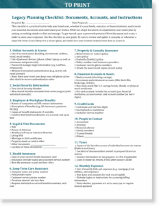 Final Copy of Legacy Planning Checklist (7)